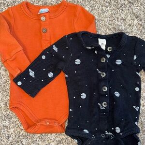 Little One Shop & Kate Quinn Bodysuits (6M & 3-6M)